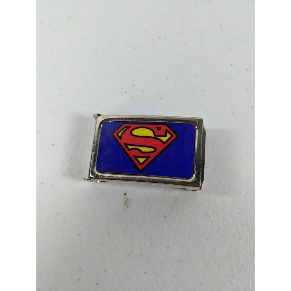 Superman Figuring Lot of 4 and accessories Kids Superman Belt Buckle